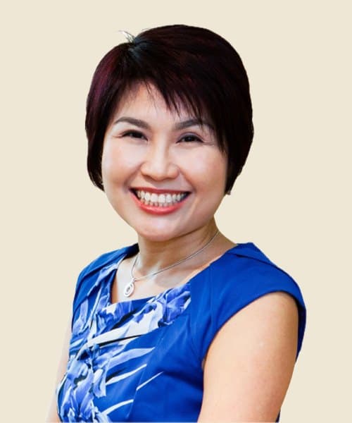 Portrait of Dr Adelina Wong, Obstetrics & Gynaecology at Mount Alvernia Hospital