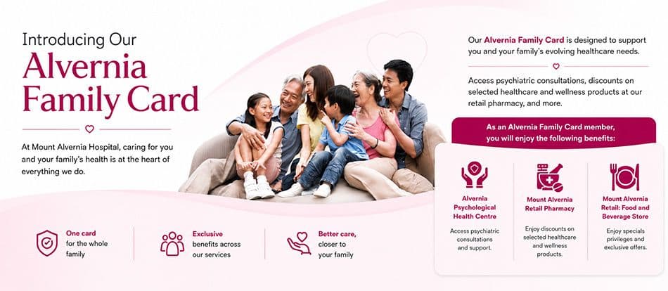 Alvernia Family Card