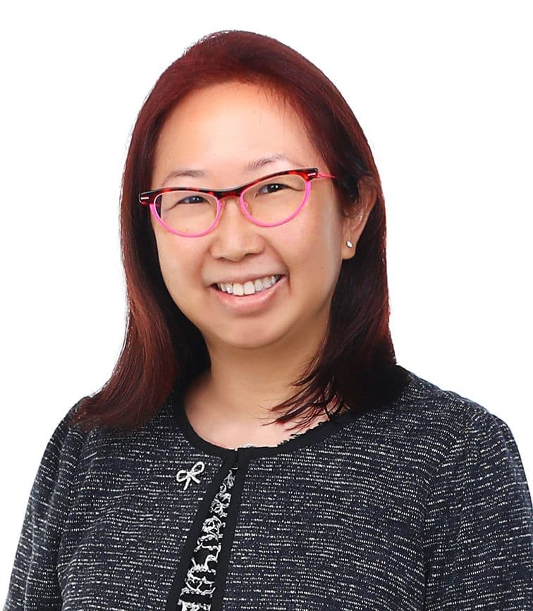 Portrait of Dr Aileen Seah Ai Lin, General Surgery at Mount Alvernia Hospital