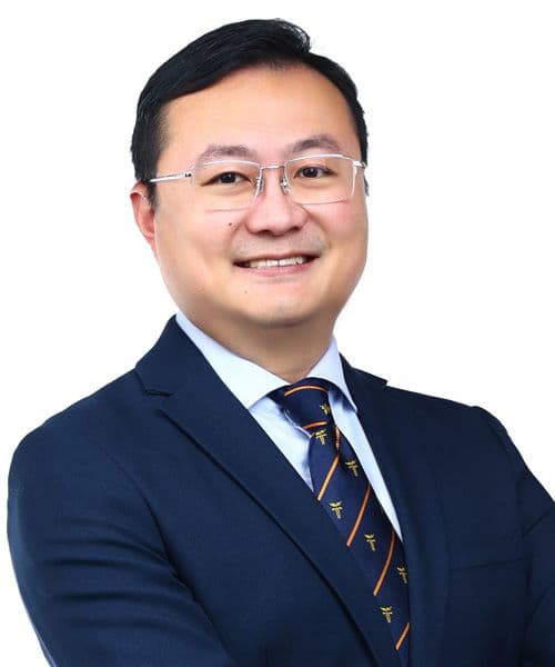 Portrait of Dr Calvin Ong Jianming, General Surgery at Mount Alvernia Hospital